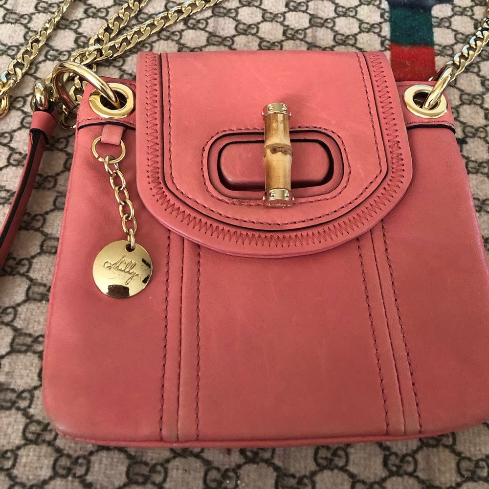 Milly of New York Pink Crossbody Bag